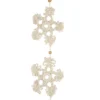 Best deal 🥰 6ft. Macramé Snowflake Garland by Ashland® ✔️ -Outlet Yuletide Joy Store 10700338 1