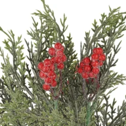 Promo 🔥 Glitter Cedar & Berry Bush by Ashland® 🛒 5 Promo 🔥 Glitter Cedar & Berry Bush by Ashland® 🛒 -Outlet Yuletide Joy Store 10700384 2