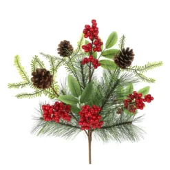 Best deal ❤️ Pine, Berry & Pinecone Bush by Ashland® 💯 7 Best deal ❤️ Pine, Berry & Pinecone Bush by Ashland® 💯 -Outlet Yuletide Joy Store 10700388 2