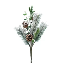 Cheapest ❤️ Snowy Pine & Eucalyptus Bush by Ashland® ❤️ -Outlet Yuletide Joy Store 10700390 5
