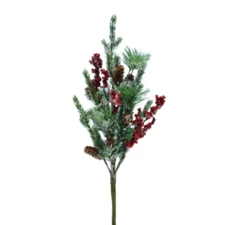 Promo 🧨 Frosted Berry, Pine & Pinecone Bush by Ashland® 🎉 -Outlet Yuletide Joy Store 10700392 5