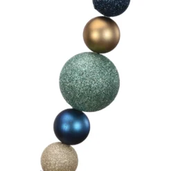 Coupon ⌛ 6ft. Gold & Blue Ball Garland by Ashland® 💯