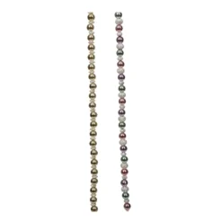 Deals ✨ Assorted 6ft. Metallic & Glitter Bead Garland by Ashland® ✔️