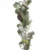 Discount 🥰 6ft. Flocked Pine, Snowflakes & Ornaments Garland by Ashland® 🔥 -Outlet Yuletide Joy Store 10700430 1