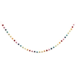 Brand new ⭐ 6ft. Bright Multicolor Felt Pom Pom Garland by Ashland® 💯 -Outlet Yuletide Joy Store 10700465 4