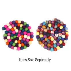 Budget 😀 Assorted 6ft. Multicolor Felt Pom Pom Garland by Ashland® 😍