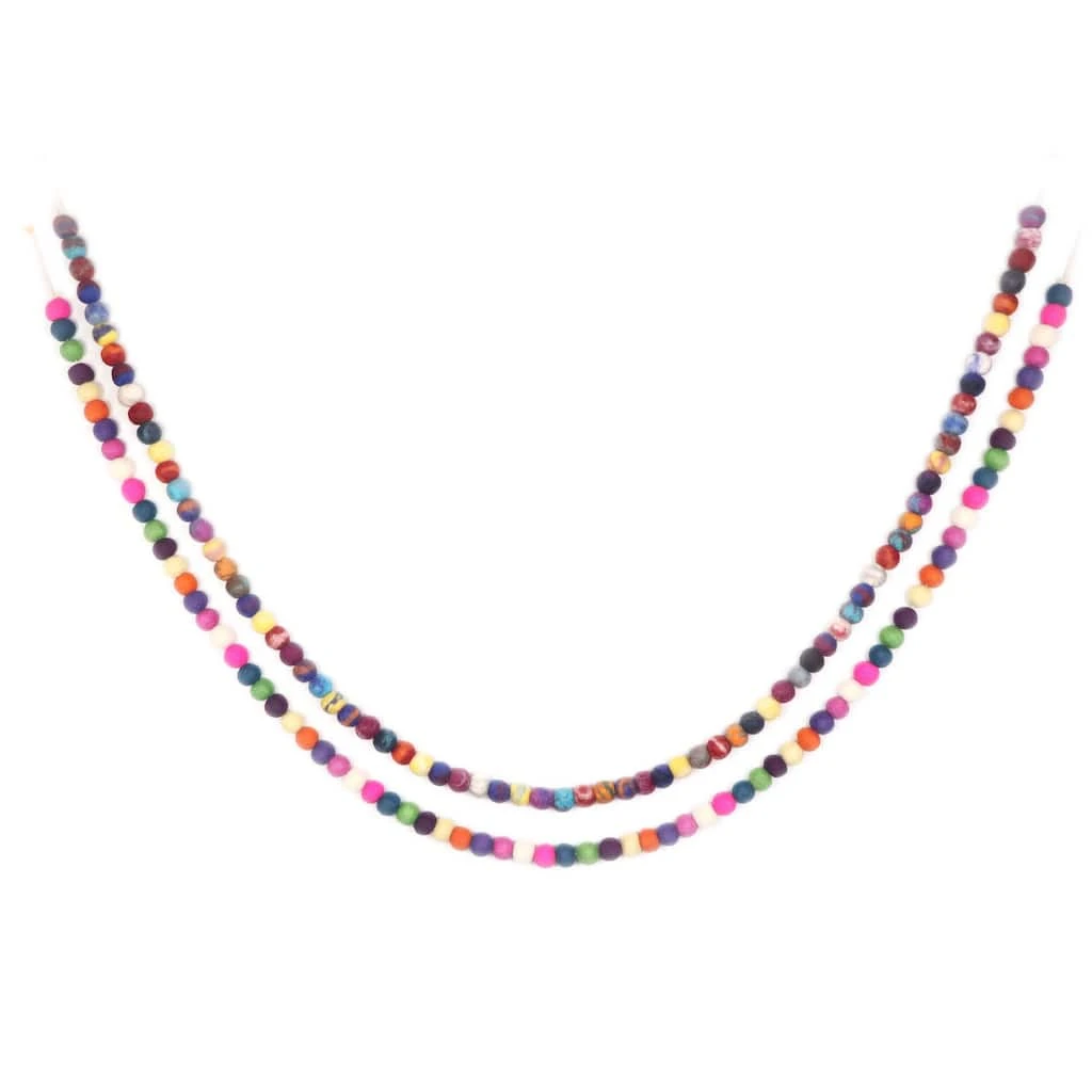 Budget π Assorted 6ft. Multicolor Felt Pom Pom Garland by Ashland® π 7 Budget π Assorted 6ft. Multicolor Felt Pom Pom Garland by Ashland® π - Image 5