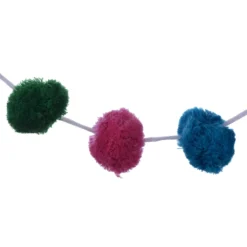 Deals 🥰 Assorted 6ft. Pastel Pom Pom Garland by Ashland® 😀 -Outlet Yuletide Joy Store 10700490 4