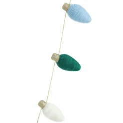 Cheap 🎉 6ft. Multicolor Fabric Light Bulb Garland by Ashland® ❤️