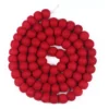 Flash Sale 🤩 6ft. Red Felt Pom Pom Garland by Ashland® 🛒 -Outlet Yuletide Joy Store 10700511 1