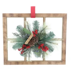 Top 10 🔥 22" Christmas Wall Pane with Pinecones & Berries by Ashland® 😀