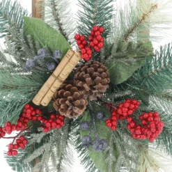 Top 10 🔥 22" Christmas Wall Pane with Pinecones & Berries by Ashland® 😀 7 Top 10 🔥 22" Christmas Wall Pane with Pinecones & Berries by Ashland® 😀 -Outlet Yuletide Joy Store 10700650 3
