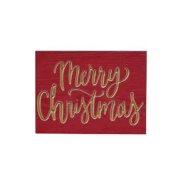 New ✨ Assorted 7.8" Merry Tabletop Sign by Ashland® 👍 -Outlet Yuletide Joy Store 10700690 2