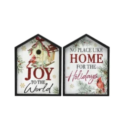 Deals 🌟 Assorted 7.8" Holiday Cardinal Tabletop Sign by Ashland® 😉