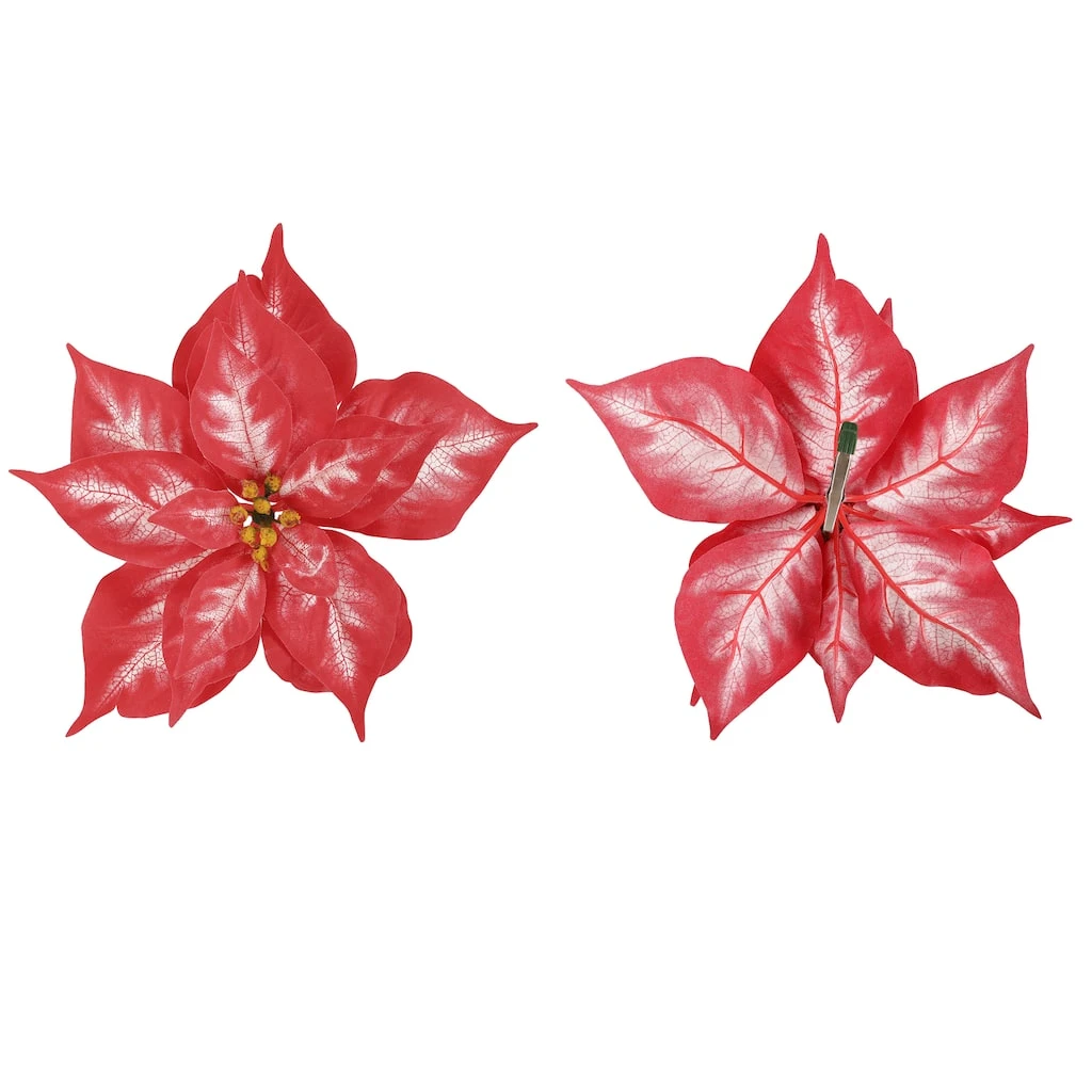 Hot Sale ❤️ Assorted Poinsettia Clip by Ashland® 🎁 4 Hot Sale ❤️ Assorted Poinsettia Clip by Ashland® 🎁 - Image 2