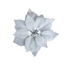 Outlet 💯 White Poinsettia Accent Clip by Ashland® ⭐ -Outlet Yuletide Joy Store 10700747 1