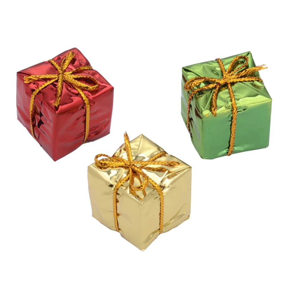 Hot Sale ✔️ Red, Gold & Green Mini Gift Box Set by Ashland® Christmas 🧨 3 Hot Sale ✔️ Red, Gold & Green Mini Gift Box Set by Ashland® Christmas 🧨