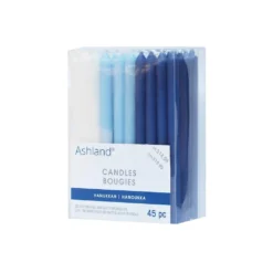 Promo ❤️ Blue & White Hanukkah Candles by Ashland®, 45ct. 🎉 -Outlet Yuletide Joy Store 10700785 5