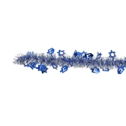 Best Pirce 👏 Assorted 12ft. Hanukkah Tinsel Garland by Ashland® 👍 9 Best Pirce 👏 Assorted 12ft. Hanukkah Tinsel Garland by Ashland® 👍 -Outlet Yuletide Joy Store 10700792 3