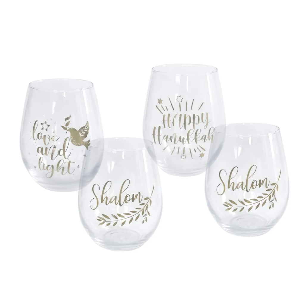 Outlet π€© Assorted 21oz. Hanukkah Wine Glass by Ashland® π 3 Outlet π€© Assorted 21oz. Hanukkah Wine Glass by Ashland® π