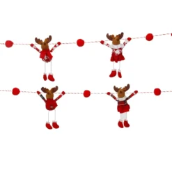 Wholesale ⭐ Assorted 6ft. Fabric Reindeer Garland by Ashland® 👍