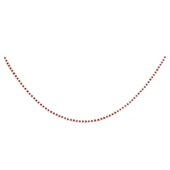 Best Sale ❤️ 6ft. Red & White Skinny Pom Pom Garland by Ashland® 👏 -Outlet Yuletide Joy Store 10700796 4