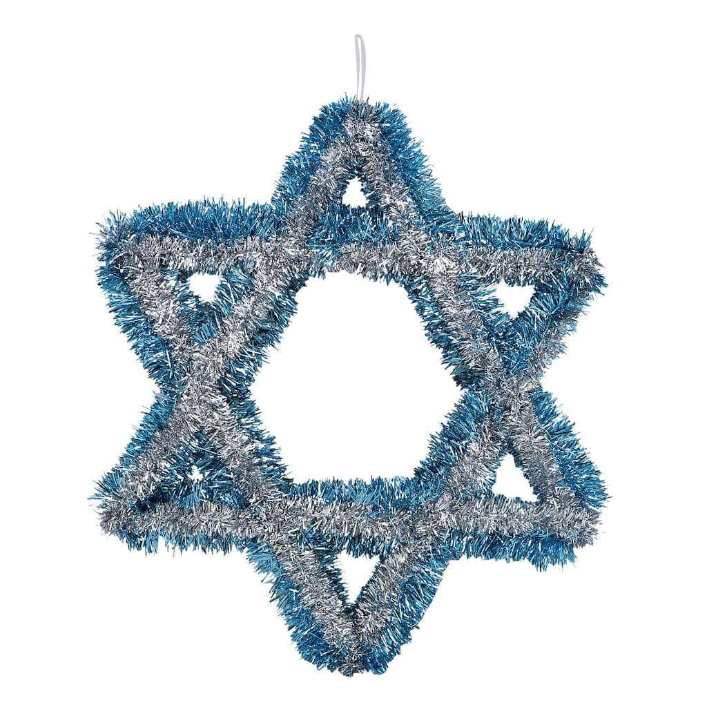 Budget π₯° Assorted 18" Star of David Tinsel Decoration by Ashland® π 5 Budget π₯° Assorted 18" Star of David Tinsel Decoration by Ashland® π - Image 3