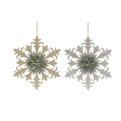 Hot Sale 🔥 Assorted Snowflake Wall Décor by Ashland® 🔔