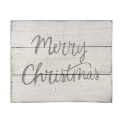 Budget ❤️ Merry Christmas Whitewashed Wood Plank Wall Sign by Ashland® 😍