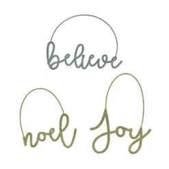 Budget ⭐ Assorted ❄ Christmas Sentiment Wall Hanger by Ashland® 🎉