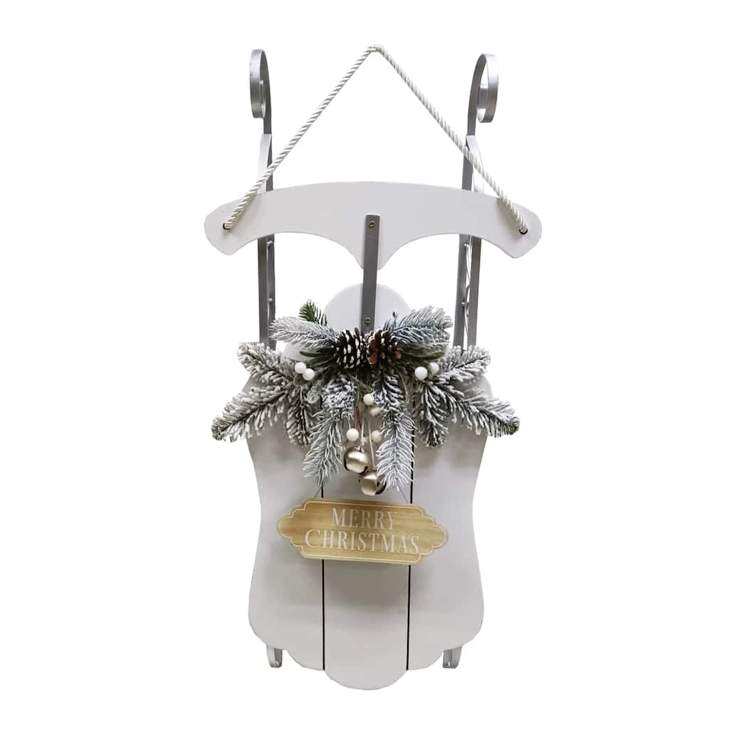 Best deal ✔️ White Sled Wall Hanging by Ashland® ✨ 3 Best deal ✔️ White Sled Wall Hanging by Ashland® ✨