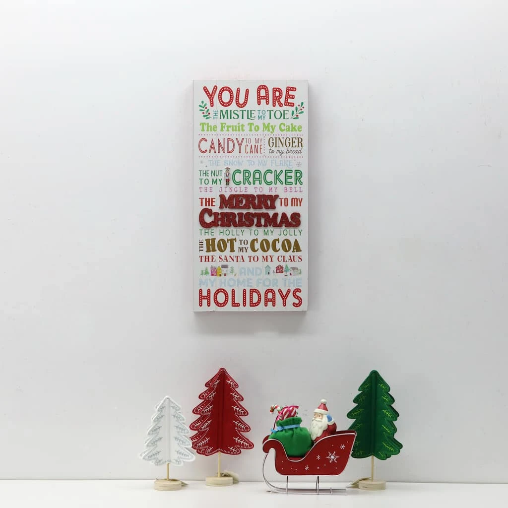 Wholesale β Merry π Christmas Wall Sign by Ashland® β 4 Wholesale β Merry π Christmas Wall Sign by Ashland® β - Image 2