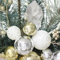 Best Sale 🌟 Lighted Winter Floral Window Pane Wall Accent by Ashland® ✔️ -Outlet Yuletide Joy Store 10700831 3