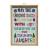 Promo 🛒 Life with Laughter ❄ Christmas Wall Sign by Ashland® 🔔 -Outlet Yuletide Joy Store 10700850 1