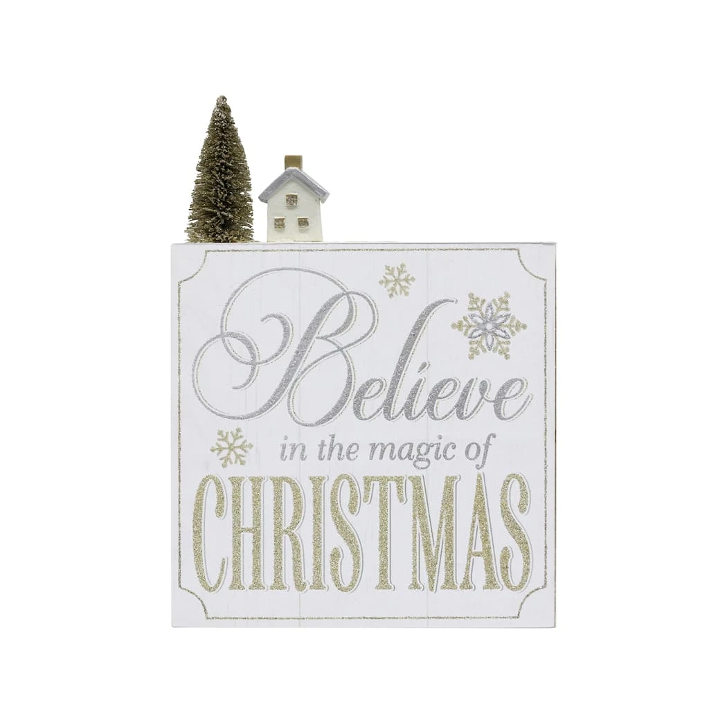 Discount π Assorted 10" β¨ Christmas Sentiment Block Sign by Ashland® β 5 Discount π Assorted 10" β¨ Christmas Sentiment Block Sign by Ashland® β - Image 3