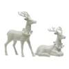 Discount 👏 Assorted Glittery White Deer by Ashland® ✨ -Outlet Yuletide Joy Store 10700856 1