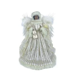 New 🥰 16" Angel in Silver & White Striped Robes by Ashland® 🔔