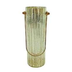 Best Pirce ✔️ 8" Gold Glass Candle Holder by Ashland® ✔️