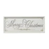 Best deal 🌟 White Merry Christmas Wall Sign by Ashland® ✔️ -Outlet Yuletide Joy Store 10700881 1