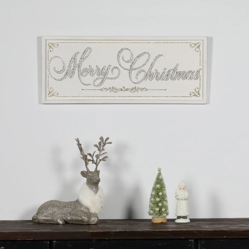 Best deal π White Merry Christmas Wall Sign by Ashland® βοΈ 4 Best deal π White Merry Christmas Wall Sign by Ashland® βοΈ - Image 2