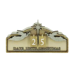 Coupon 👍 10" Glittery Advent Tabletop Calendar by Ashland® 🔥