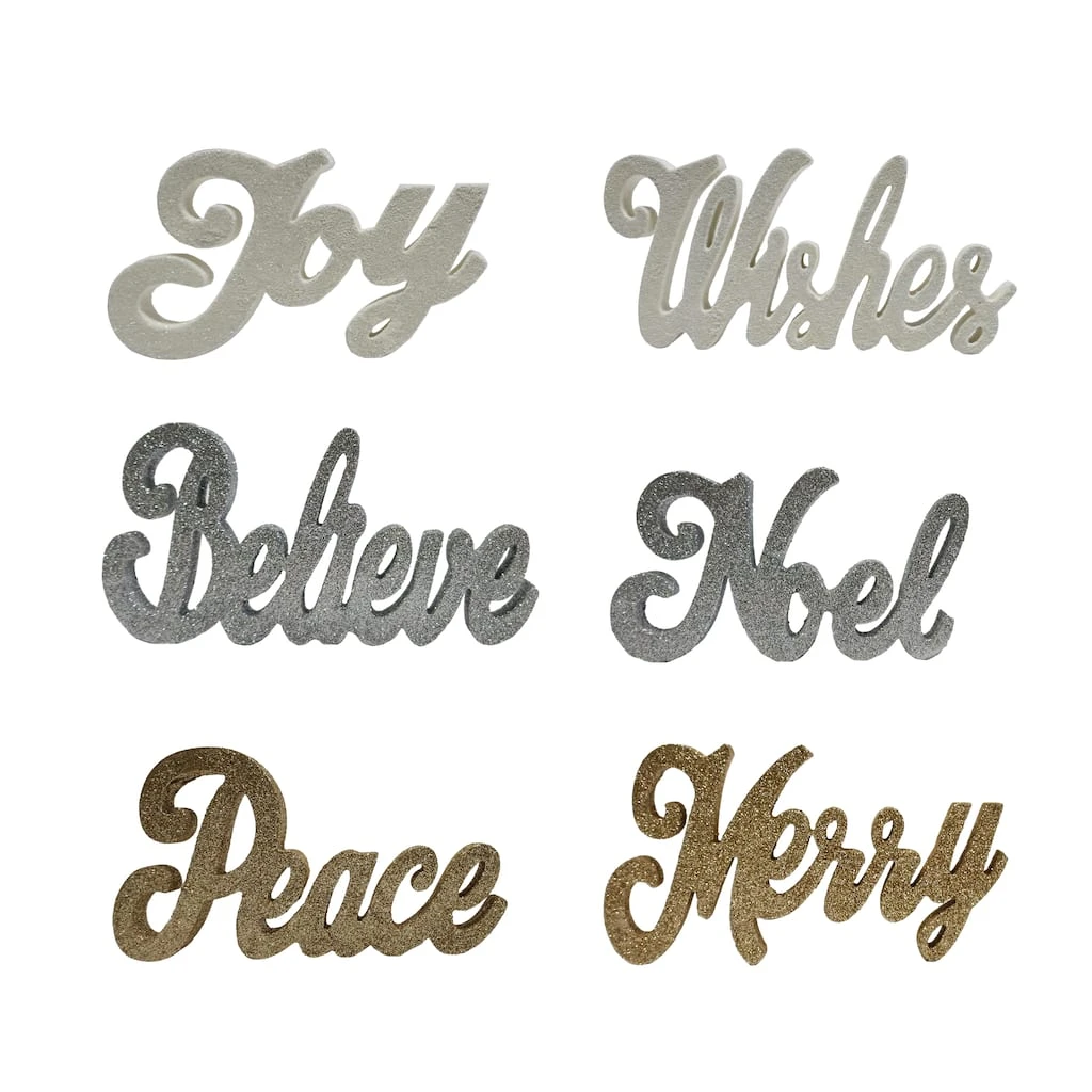 Buy π Assorted 8.8" Christmas Tabletop Sign by Ashland® β 3 Buy π Assorted 8.8" Christmas Tabletop Sign by Ashland® β