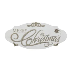 Budget ⭐ Long Oval Merry Christmas Wall Sign by Ashland® 👍