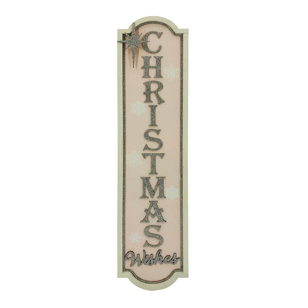 Promo 🔥 Assorted Sparkly Christmas Wall Sign by Ashland® 🤩 4 Promo 🔥 Assorted Sparkly Christmas Wall Sign by Ashland® 🤩 - Image 2