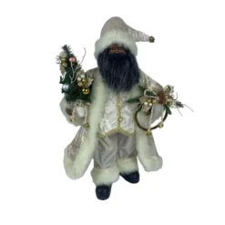 Coupon ⌛ 18" Santa in Ivory Robes Tabletop Accent by Ashland® 🥰