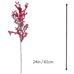 Best Pirce ⭐ Red Berry Cluster Stem by Ashland® 🎁 -Outlet Yuletide Joy Store 10701000 3