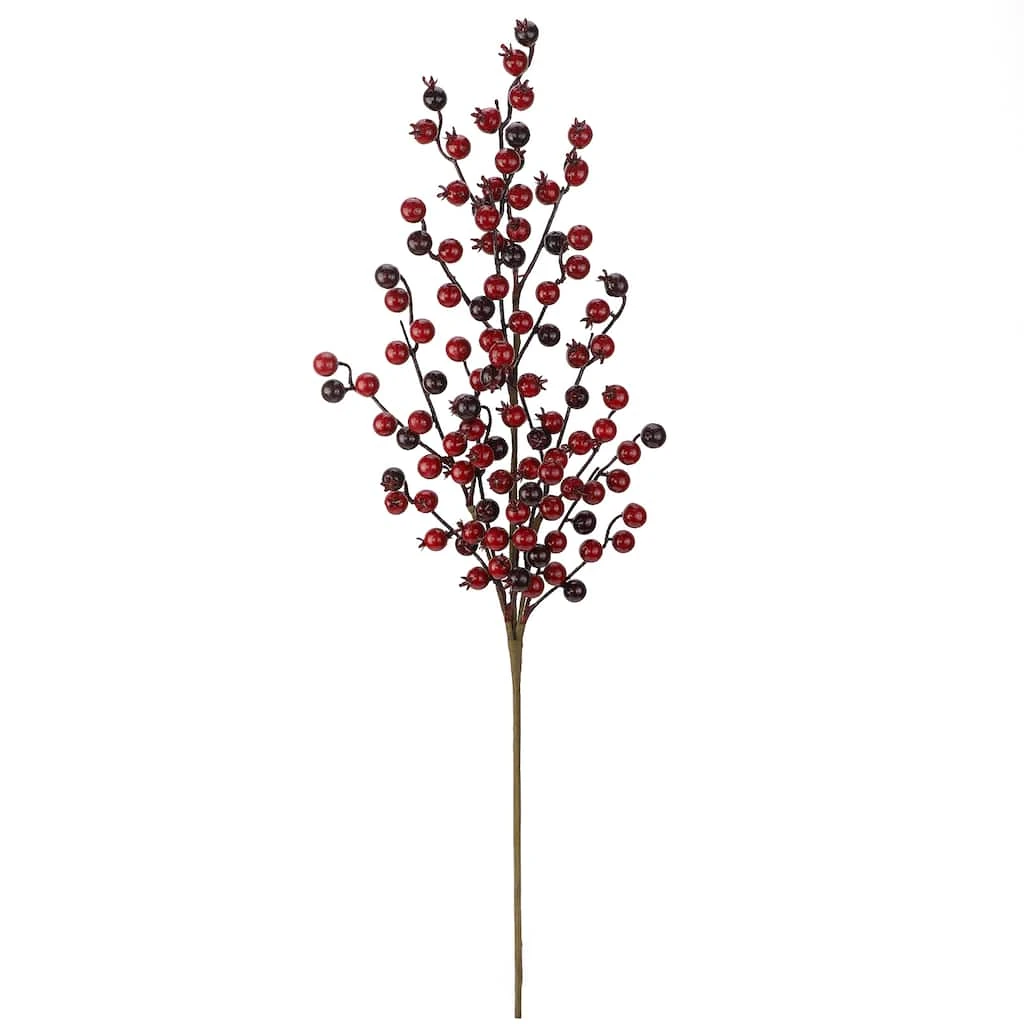 Cheapest ✨ Dark Red Berry Stem by Ashland® 🎁 3 Cheapest ✨ Dark Red Berry Stem by Ashland® 🎁