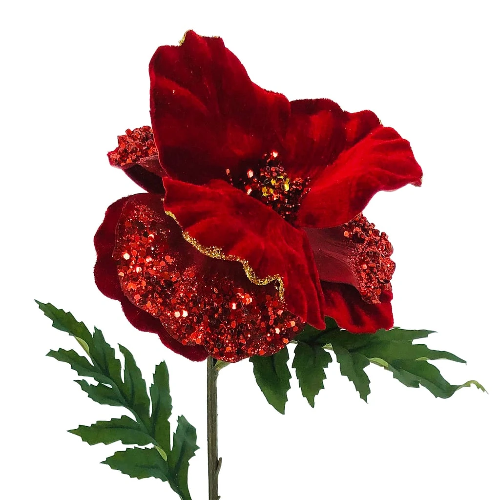 New π Sparkling Red & Gold Edge Poppy Stem by Ashland® β 4 New π Sparkling Red & Gold Edge Poppy Stem by Ashland® β - Image 2