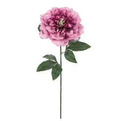 Best Pirce ✔️ Snow-Speckled Pink Peony Stem by Ashland® ✨ -Outlet Yuletide Joy Store 10701019 2