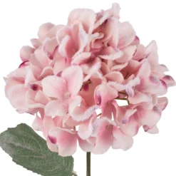 Cheap 😉 Pink Snowy Hydrangea Stem by Ashland® ✨ -Outlet Yuletide Joy Store 10701025 2